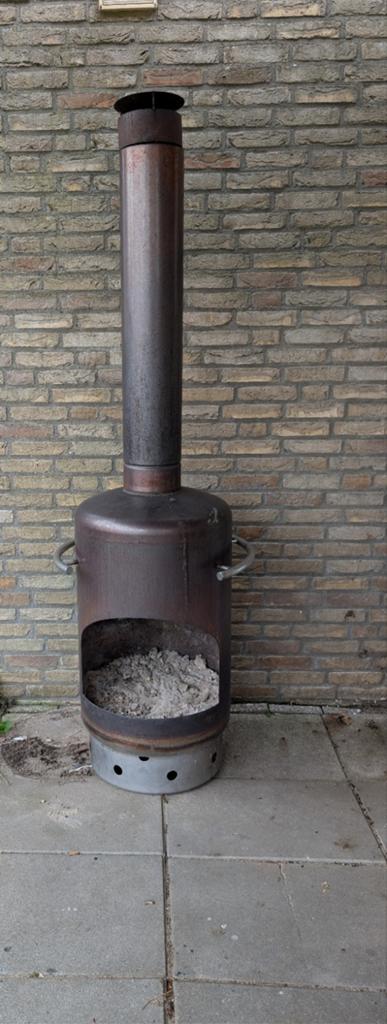 Robuuste tuinhaard / terraskachel, Tuin en Terras, Tuinhaarden, Ophalen, Gebruikt