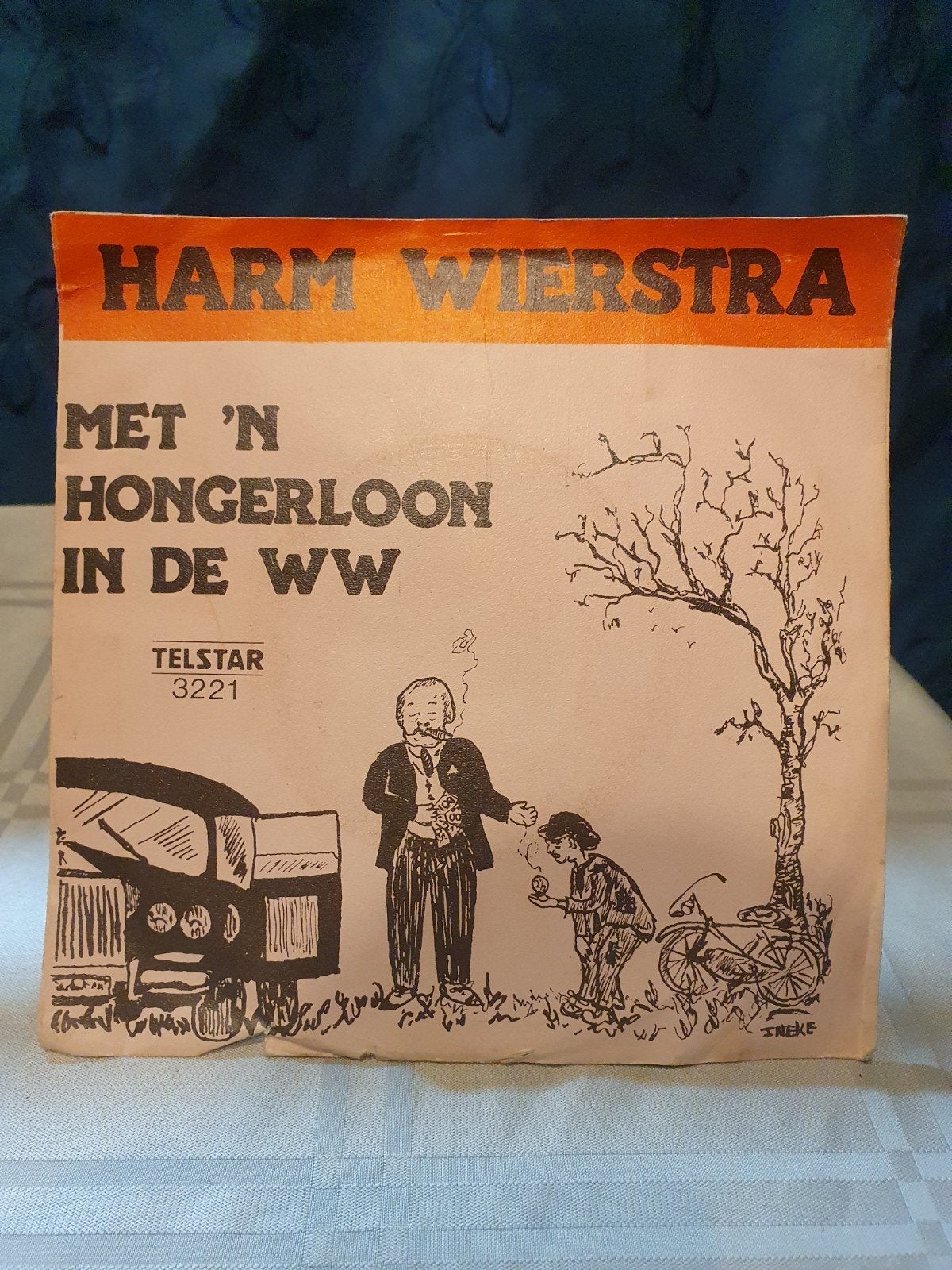 piraten topper Harm Wierstra zeldzaam, Ophalen of Verzenden, Gebruikt, Overige formaten, Levenslied of Smartlap