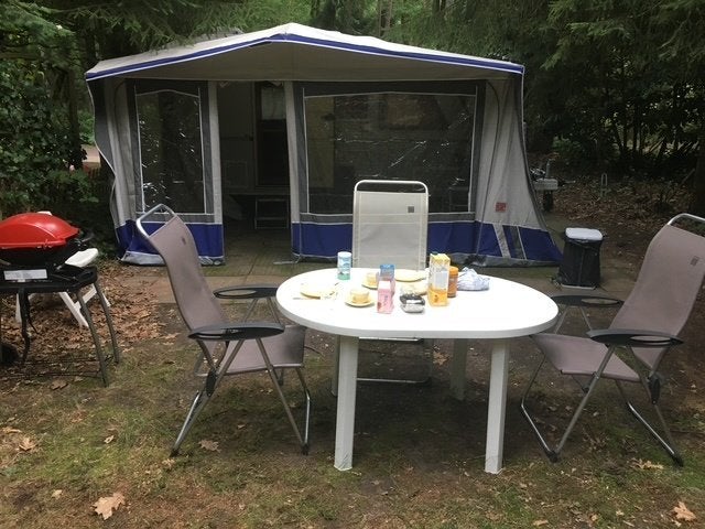 Accessoires, voortent caravan Kip Greyline, Ophalen, Gebruikt