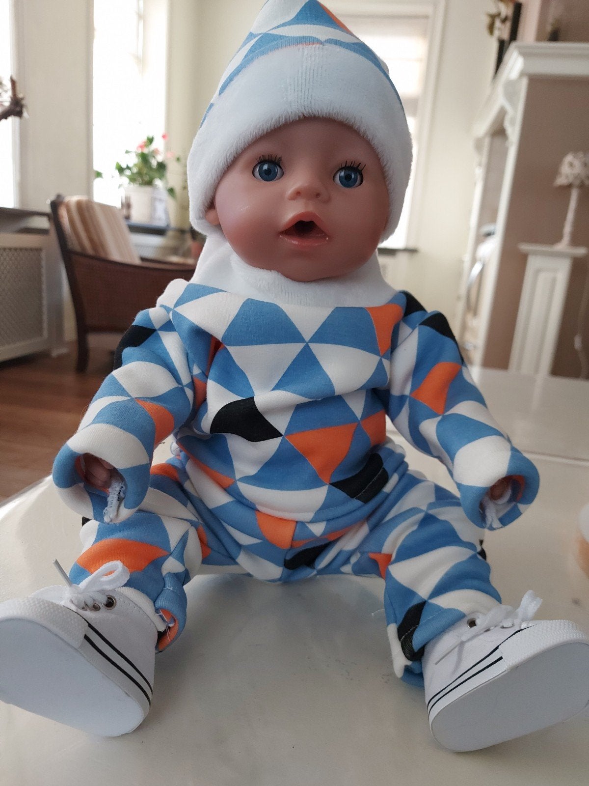 Leuke warme jongens set baby born pop, Ophalen of Verzenden, Nieuw, Babypop