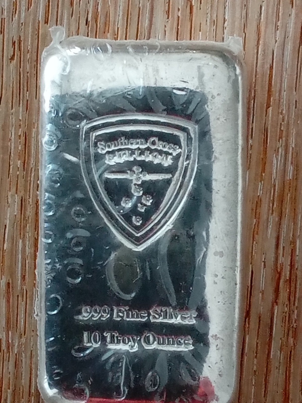 10 Oz 999 zilverbaar Southern Cross, Verzenden, Zilver
