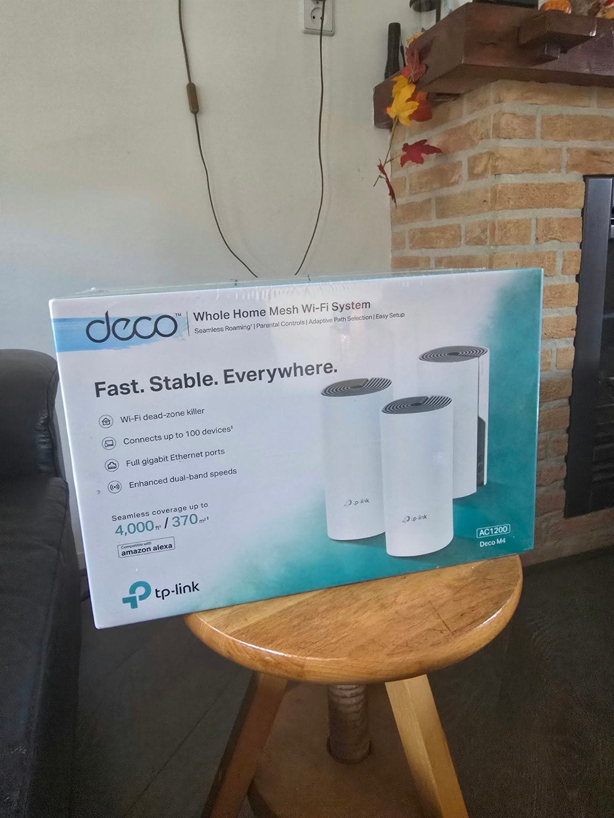 Nieuw! TP-Link Deco M4 Wifi Systeem!, Ophalen of Verzenden, Nieuw, Router, TP-Link Deco
