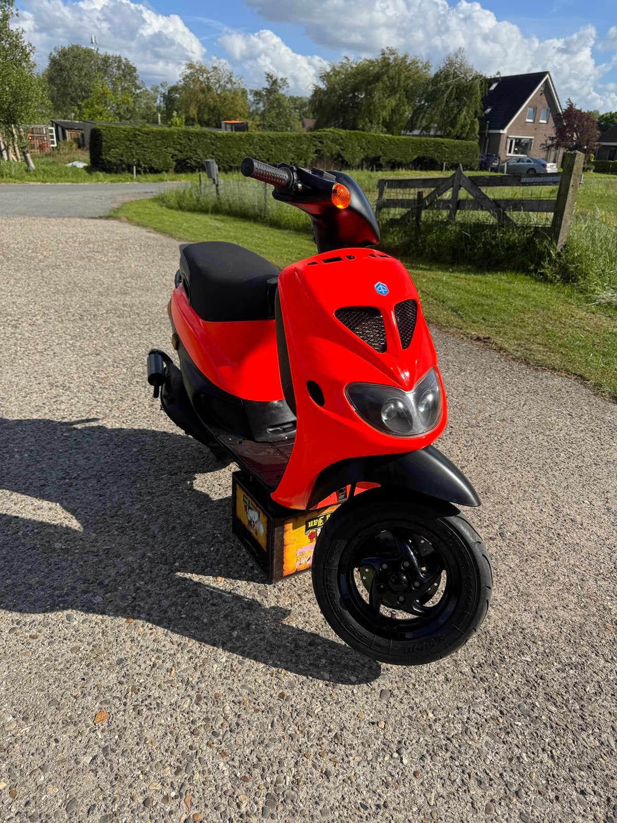 Originele sp98 70cc duitse papieren, Ophalen, Tweetakt, Overige modellen, Maximaal 45 km/u