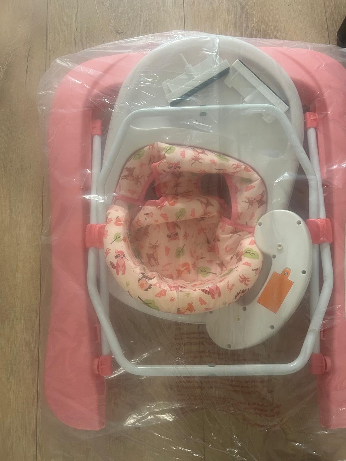 Mama loes loopstoel roze, Ophalen, Zo goed als nieuw