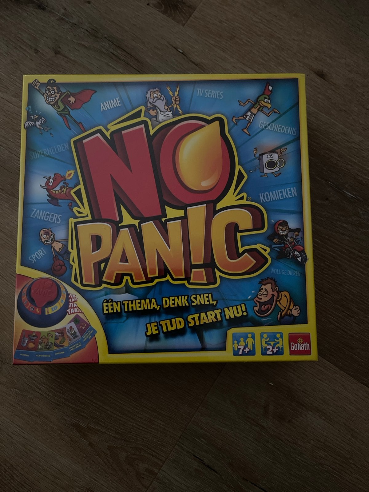 No Panic! Gezelschapsspel - Snel Denkspel voor Familie, Een of twee spelers, Ophalen of Verzenden, Nieuw