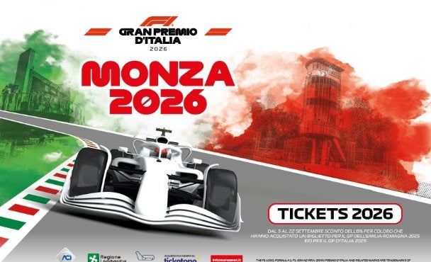 ***Formule 1 monza weekend tickets 2026***, Tickets en Kaartjes, Sport | Overige, Twee personen, September