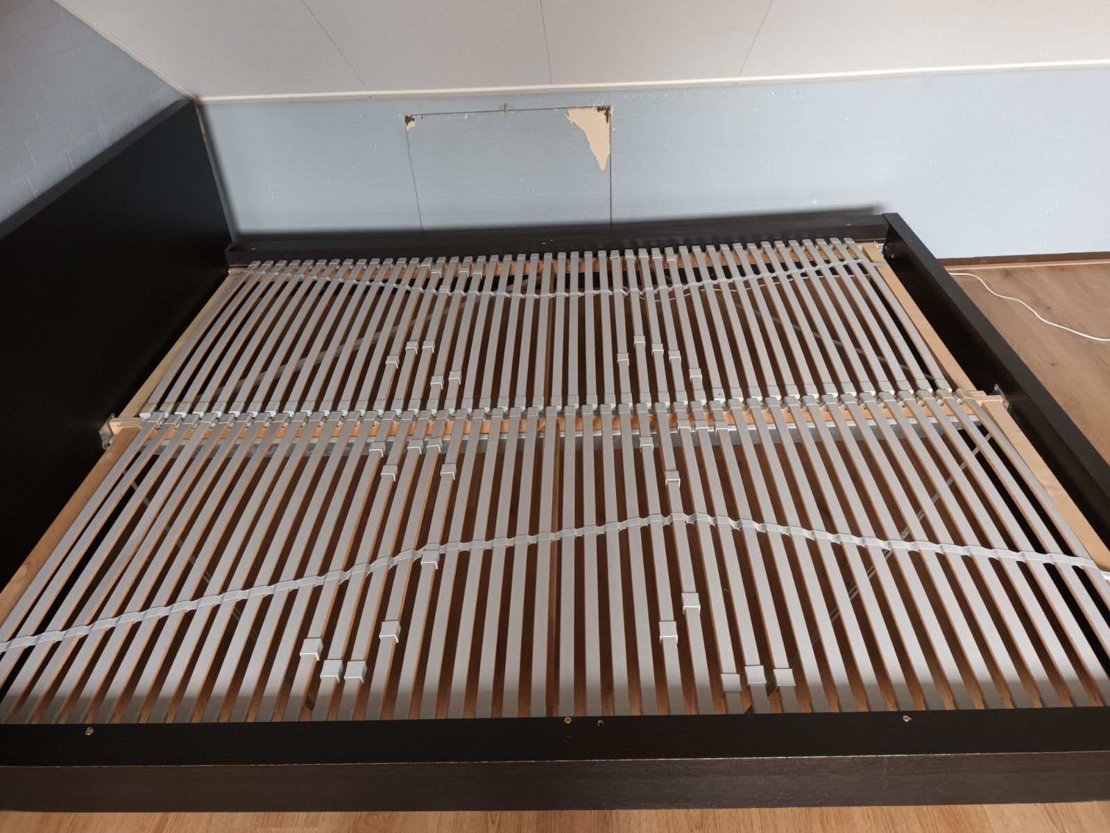 lattenbodems, Ophalen, Gebruikt, 90 cm, Eenpersoons