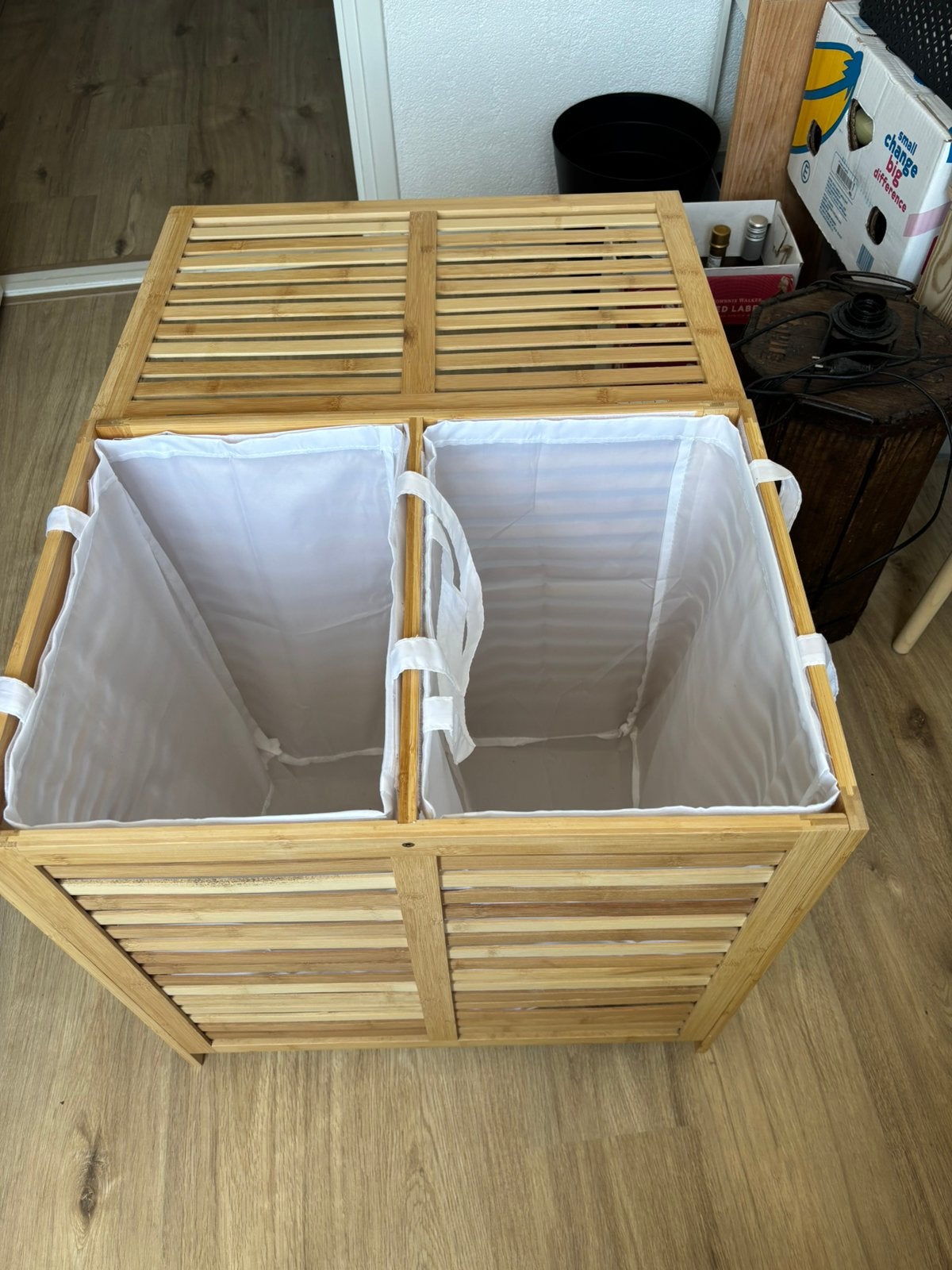 Nette wasmand, Huis en Inrichting, Badkamer | Badkamermeubels, Ophalen, Gebruikt, 100 tot 150 cm, Overige typen