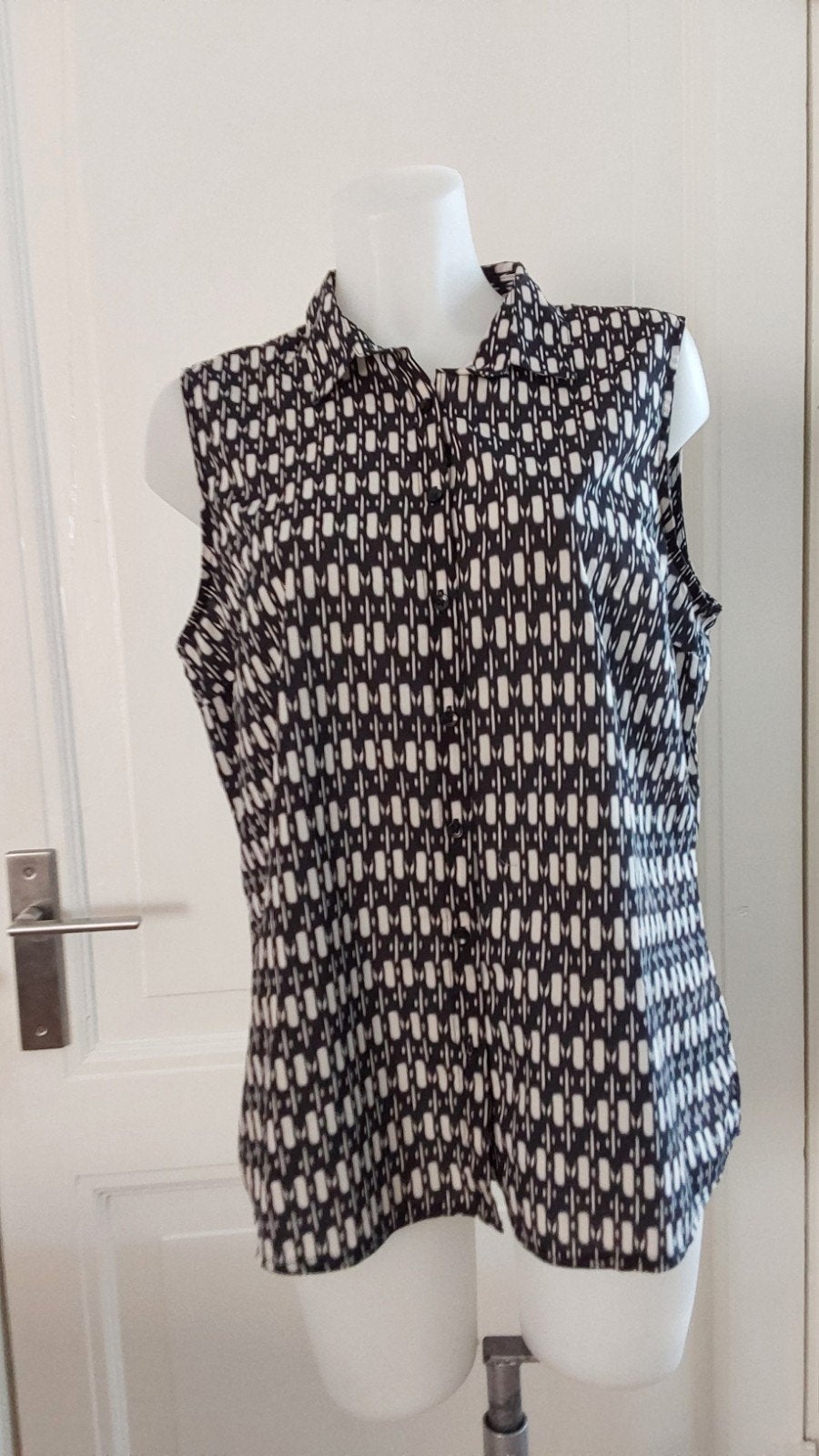Leuke Elvira blouse maat 42, ., Zwart, Maat 42/44 (L), Ophalen of Verzenden