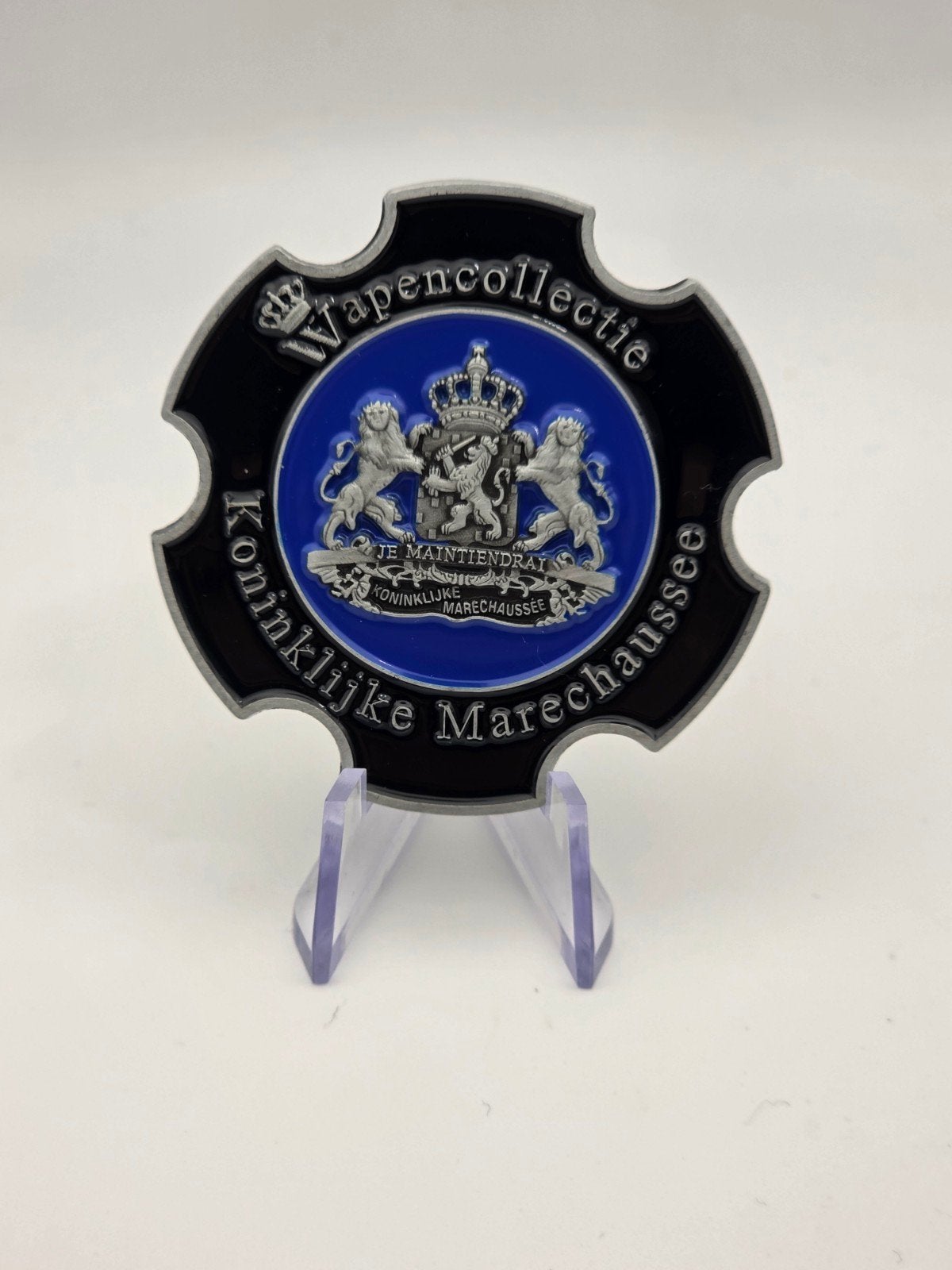 Wapencollectie Koninklijke Marechaussee Challenge Coin, Ophalen of Verzenden, Zo goed als nieuw