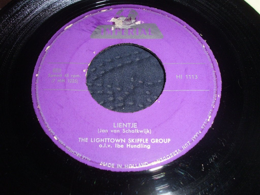 The Lighttown Skiffle Group – Lientje - Suzanna Havanna 1962, Originele persing, Verzenden, Gebruikt, Nederlandstalig