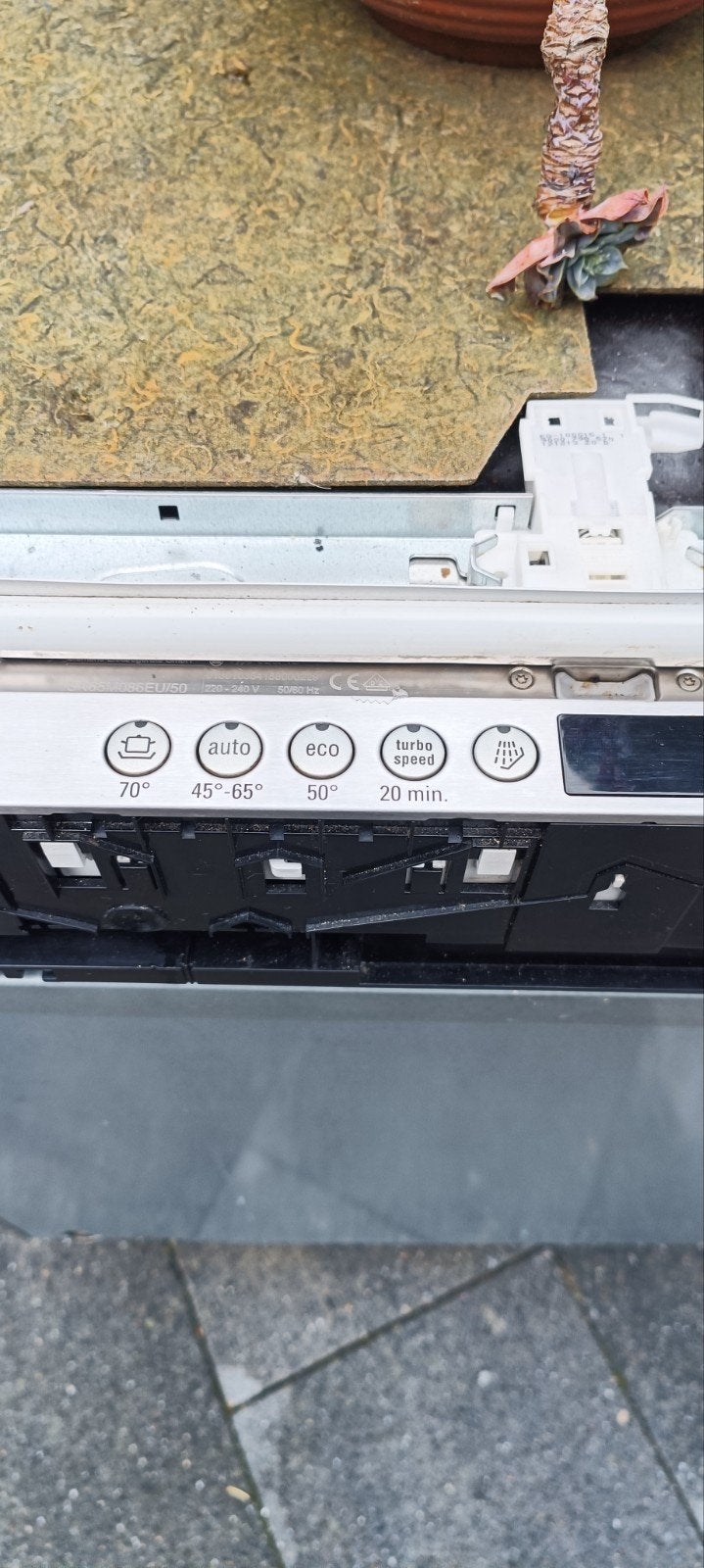 Siemens  Inbouw Vaatwasser, Witgoed en Apparatuur, Ophalen, Gebruikt, Minder dan 85 cm, Inbouw