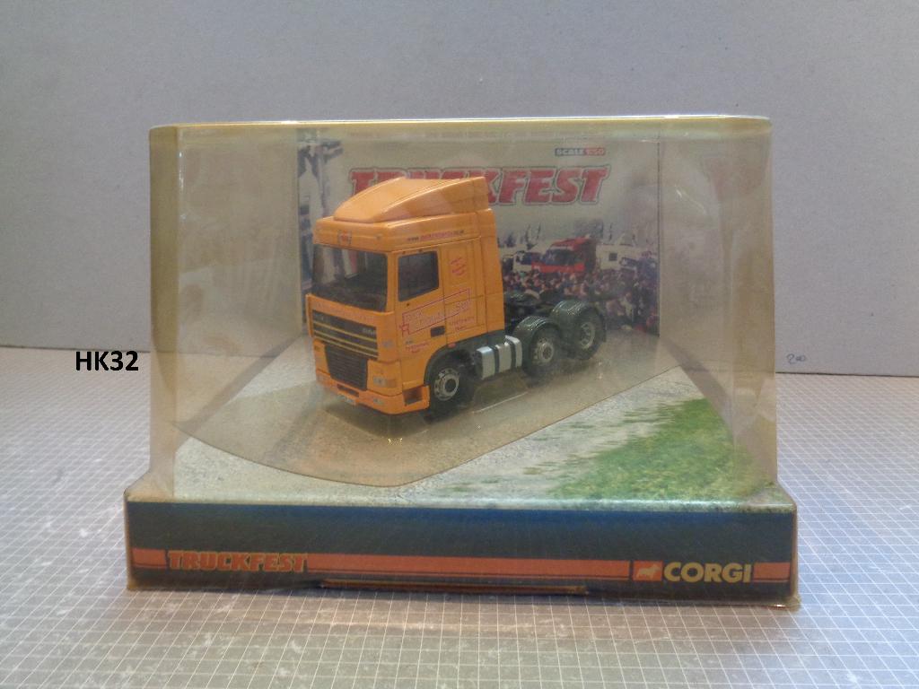 corgi truckfest serie daf richards, Hobby en Vrije tijd, Modelauto's | 1:50, Verzenden, Zo goed als nieuw, Bus of Vrachtwagen