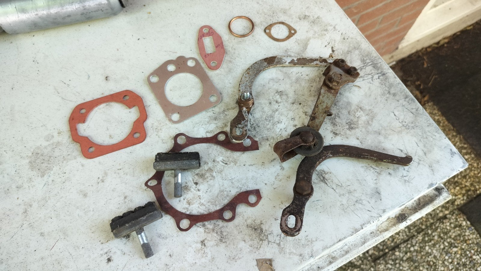 mobylette parking set, Fietsen en Brommers, Brommeronderdelen | Oldtimers, Ophalen of Verzenden, Overige merken