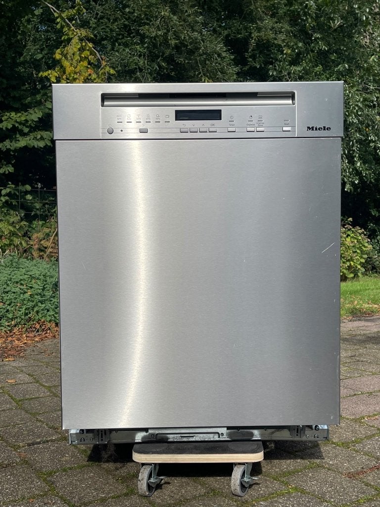 Miele onderbouw vaatwasser, Ophalen, Gebruikt, Eco programma, Tussenbouw