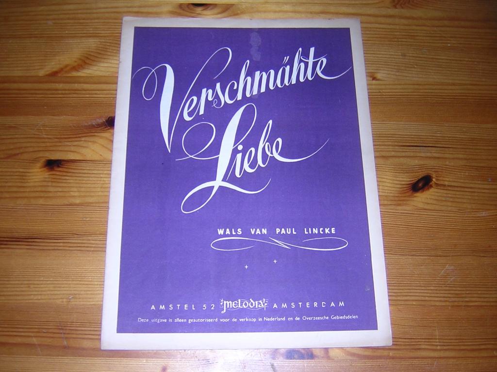 Paul Lincke, Muziek en Instrumenten, Gebruikt, Artiest of Componist, Populair, Viool of Altviool