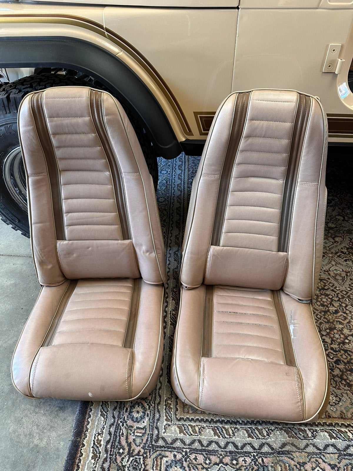 Jeep cj 7 laredo stoelen, Ophalen, Gebruikt, Jeep