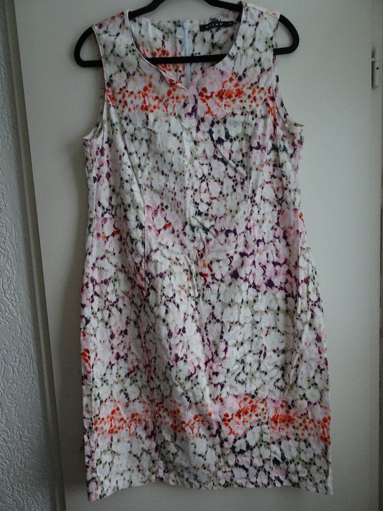 Jurk Micha maat 40 katoen, Kleding | Dames, Maat 38/40 (M), Meerkleurig, Ophalen of Verzenden, Zo goed als nieuw