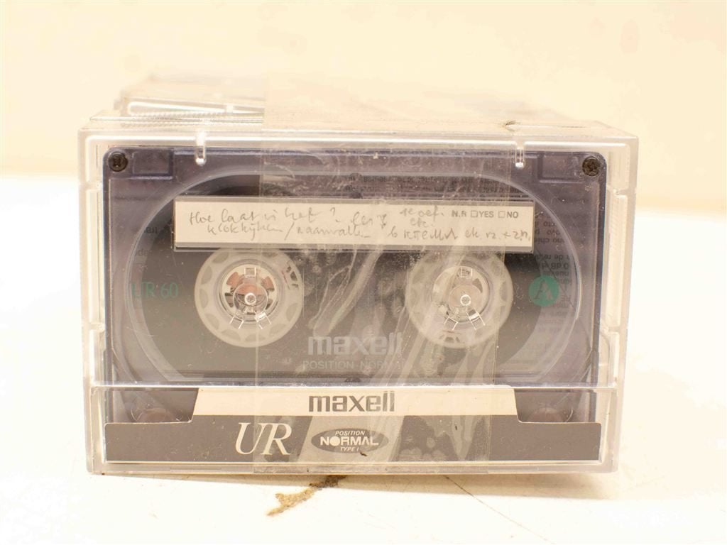 11 Maxell cassettebandjes 38211, Cd's en Dvd's, Ophalen of Verzenden, Gebruikt, Overige genres, 1 bandje