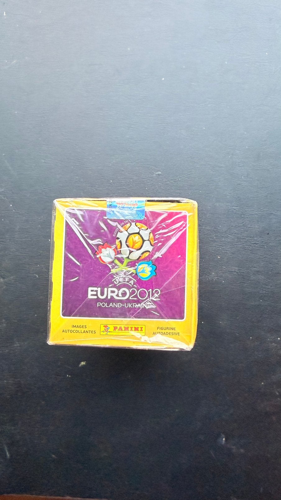 Panini 2012 poland ukraine euro ek ec box 50 pakjes, Ophalen of Verzenden, Zo goed als nieuw, Speelkaart(en)