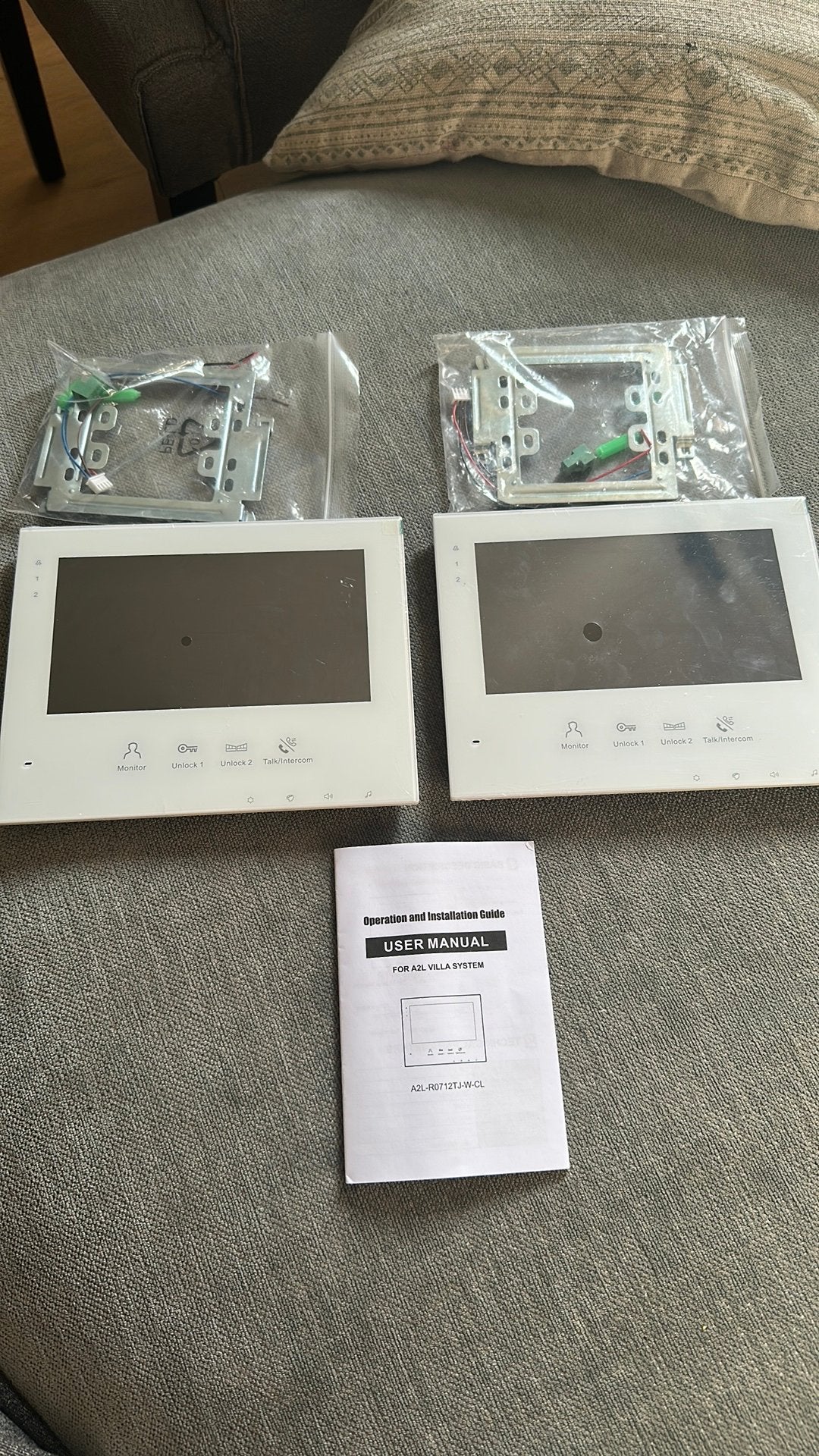Video-intercom met 7-inch TFT-kleurenmonitor, Audio, Tv en Foto, Fotografie | Fotolijsten, Ophalen of Verzenden, Nieuw, Wit, Overige typen