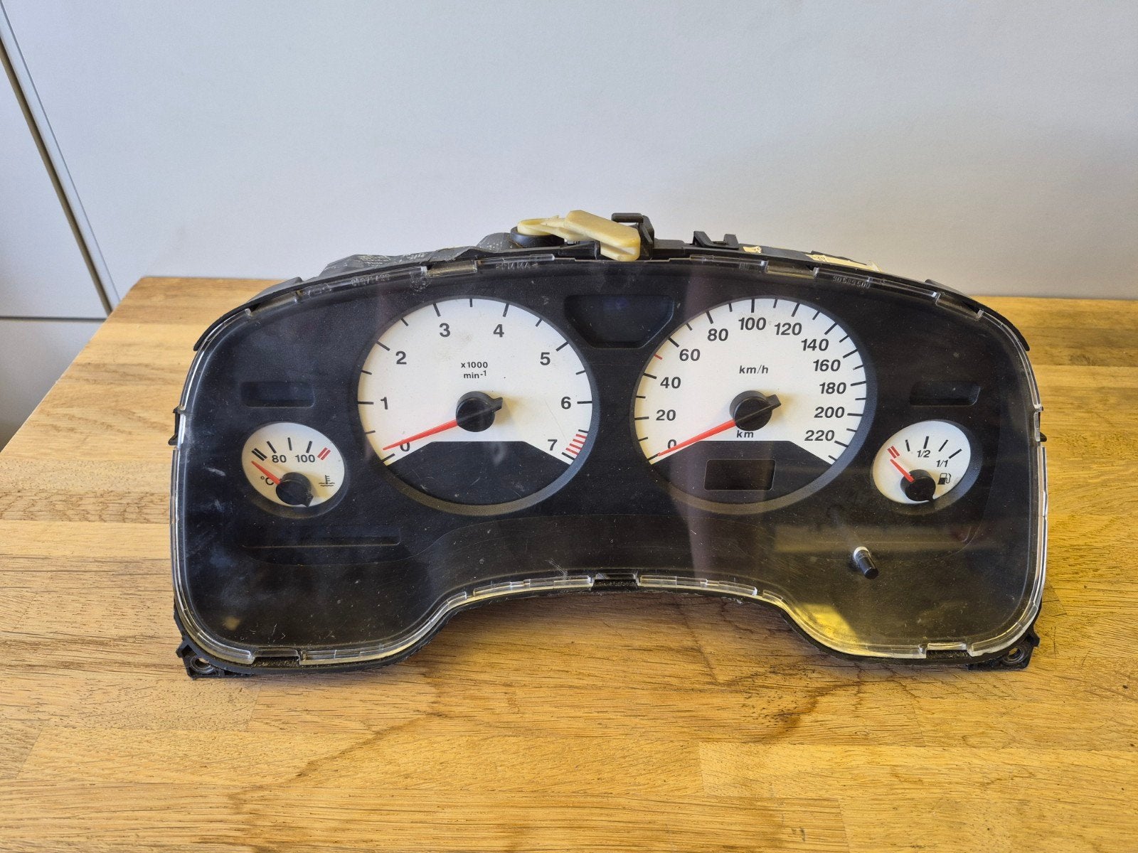 Opel Astra G Cockpit met wit tellerwerk, Ophalen of Verzenden, Gebruikt, Opel