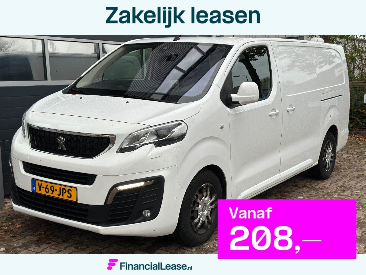 Peugeot Expert HUD/A.CAMERA/CRUISE/AUT, Gebruikt, 4 cilinders, Wit, Origineel Nederlands