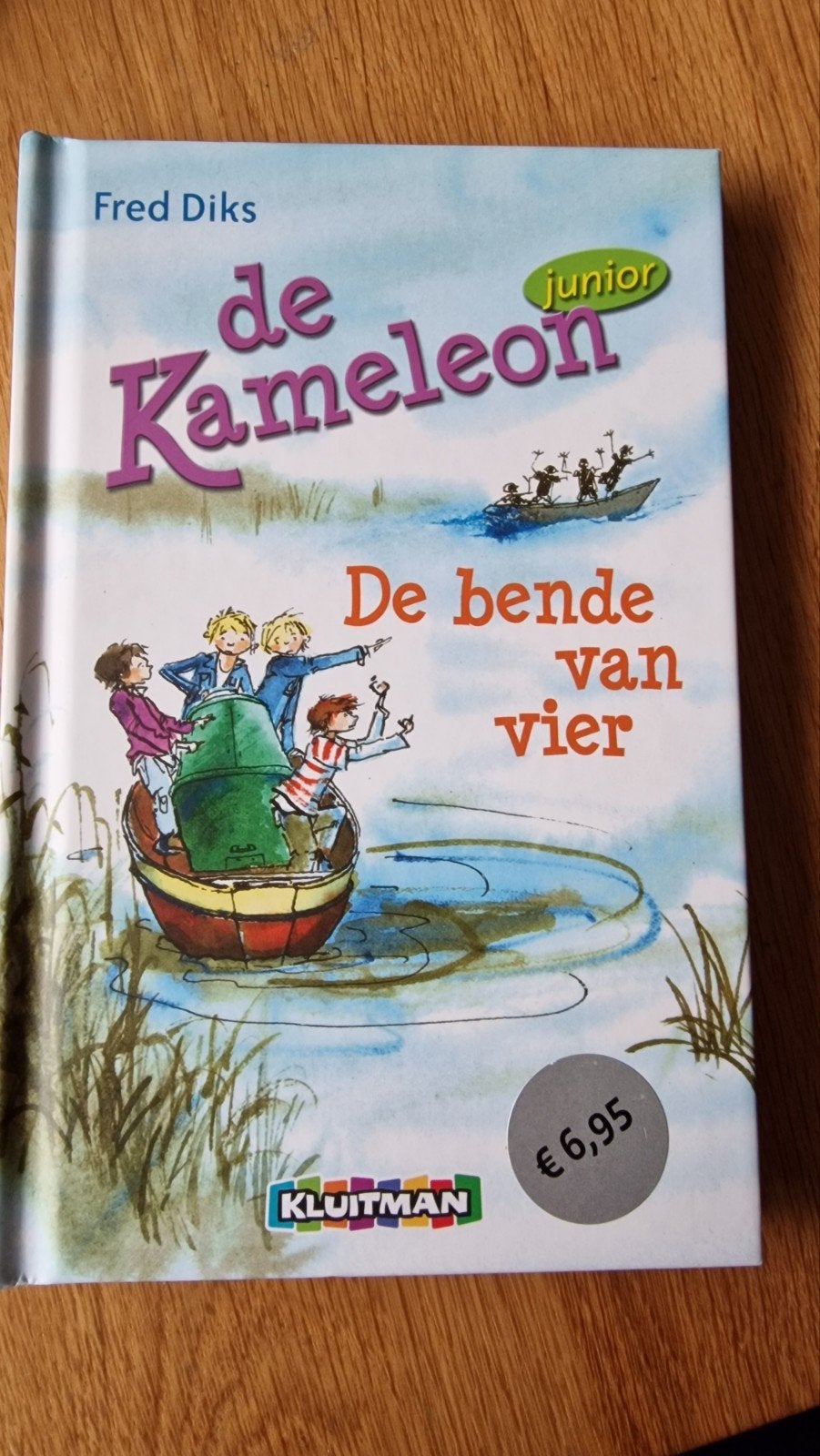 Fred Diks - de bende van vier - (zeldzaam)   De Kameleon jun, Fictie algemeen, Ophalen of Verzenden, Zo goed als nieuw, Fred Diks