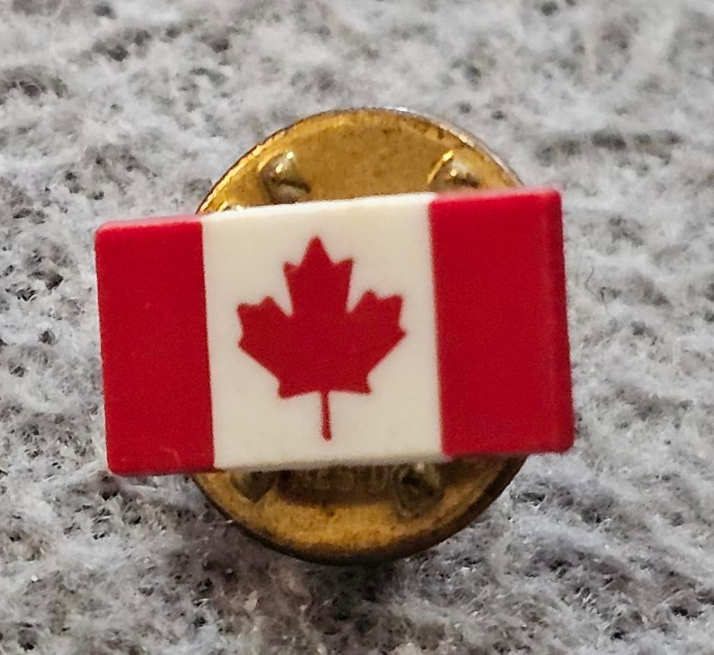 Canada Vlag Speldje - Canadese Maple Leaf Pin, Verzamelen, Ophalen of Verzenden
