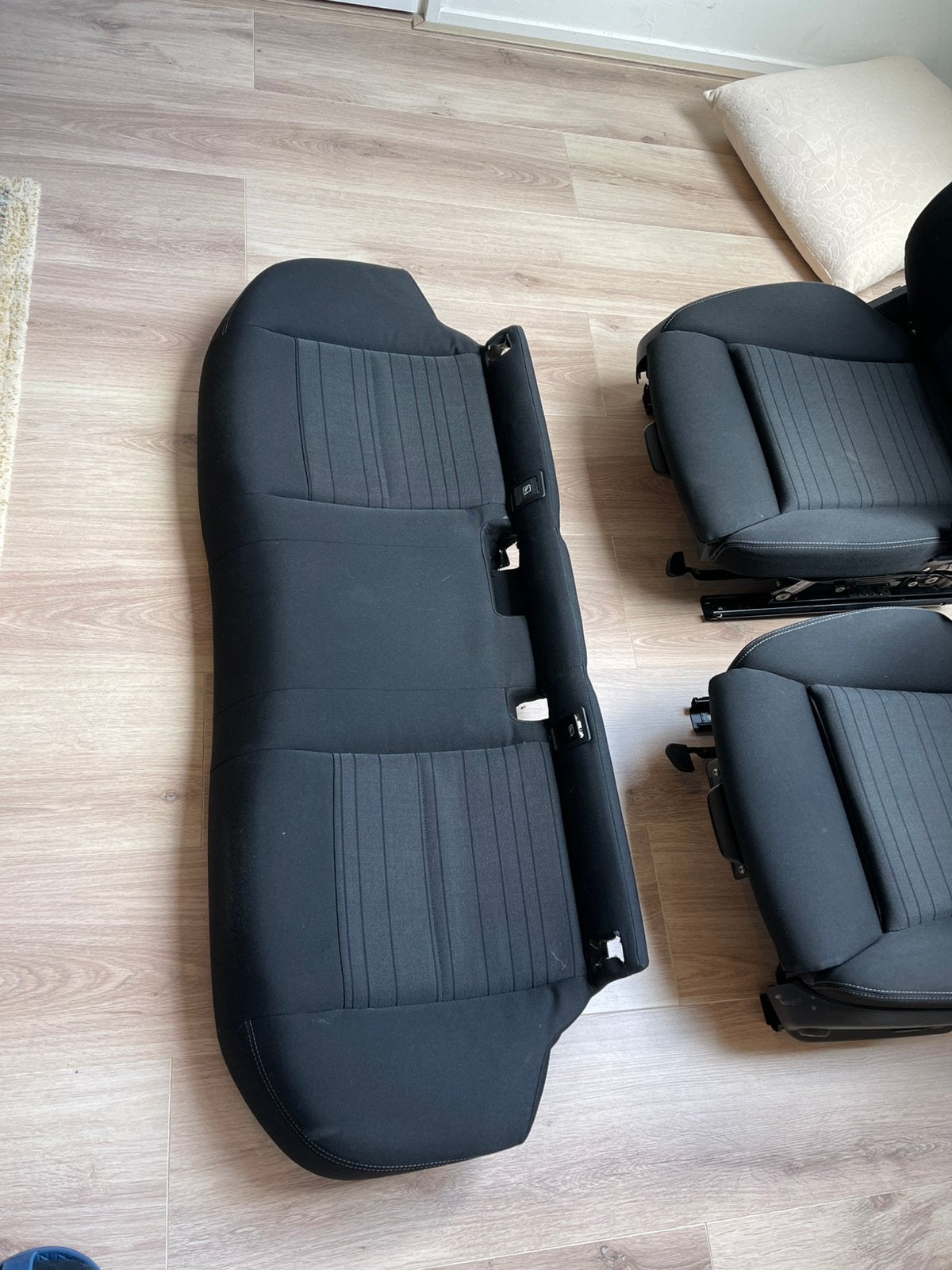 Orginele Mercedes C Klasse stoelen, Ophalen