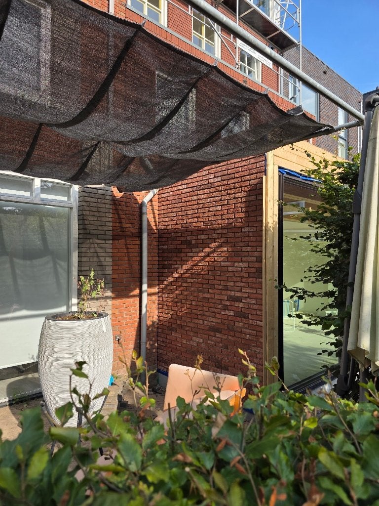 Steigerbuizen pergola met zonnedoek, Tuin en Terras, Ophalen, Zo goed als nieuw, Overige typen