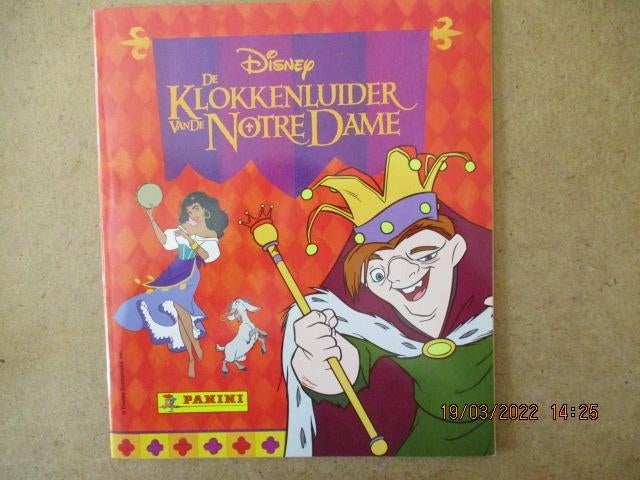 adv6106 klokkenluider plaatjesalbum, Boeken, Stripboeken, Eén stripboek, Ophalen, Gelezen