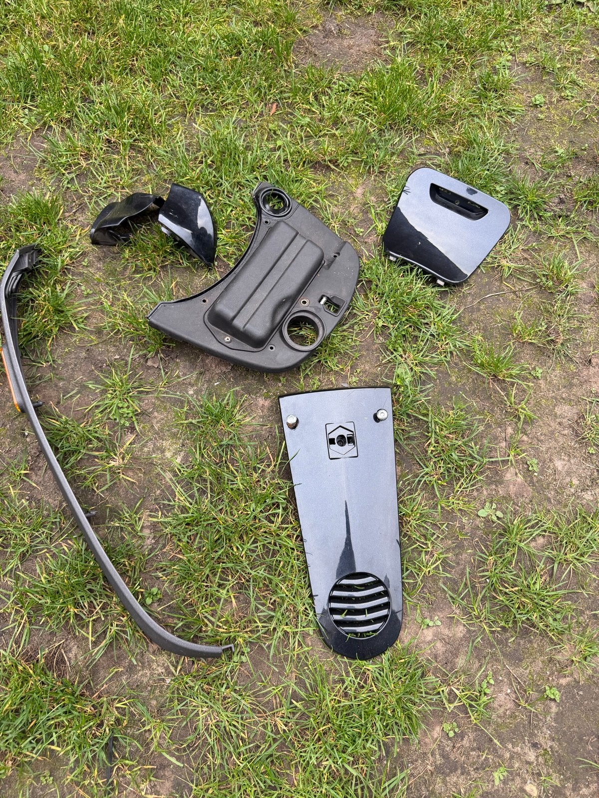 Vespa LX kappen zwart | Voorkap, binnenkap en spatbord, Ophalen of Verzenden, Gebruikt, Kap, Vespa