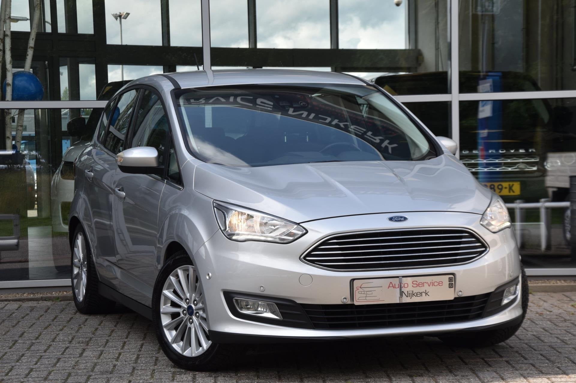 Ford C-Max Ford C-Max 1.0 Titanium Navi PDC Trekhaak Cruise, Auto's, Voorwielaandrijving, Gebruikt, Automatische klimaatregeling