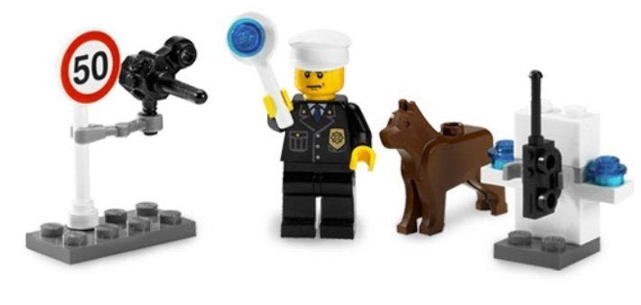 LEGO City - Police Officer (5612), Ophalen of Verzenden, Zo goed als nieuw