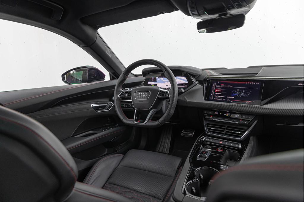 Audi e-tron GT RS 600pk Quattro Keramisch Pano HuD 4-wielbes, Auto's, Automaat, Gebruikt, 600 pk, Automatische klimaatregeling