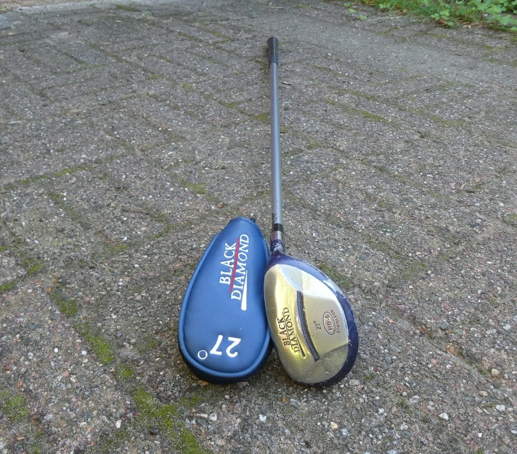 Golfclub HB-6 Wood 27° Black diamond, Sport en Fitness, Ophalen, Gebruikt, Club, Overige merken