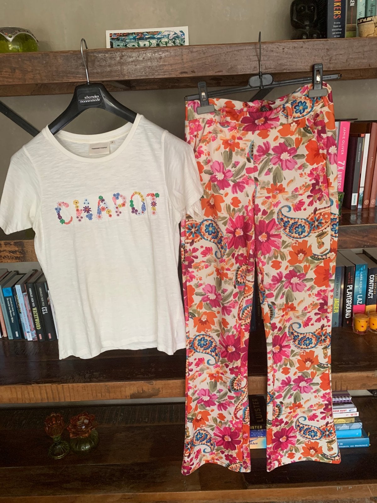 Leuke set van Fabienne Chapot en Iz Naiz, Ophalen of Verzenden, Zo goed als nieuw, Roze, Korte mouw