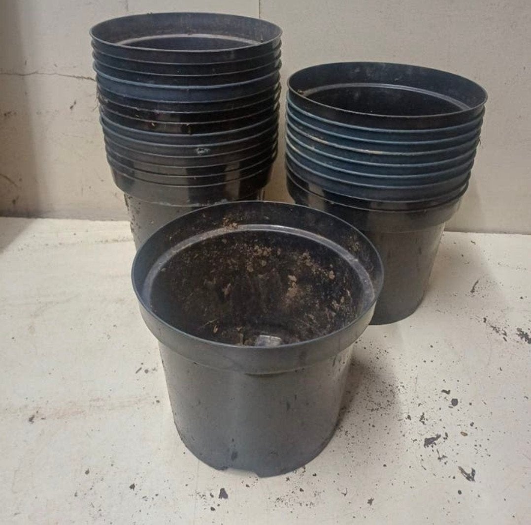Kweekpotten plantenpotten bloempotten 3 liter, Tuin en Terras, Kunststof, Gebruikt, Rond, Ophalen of Verzenden