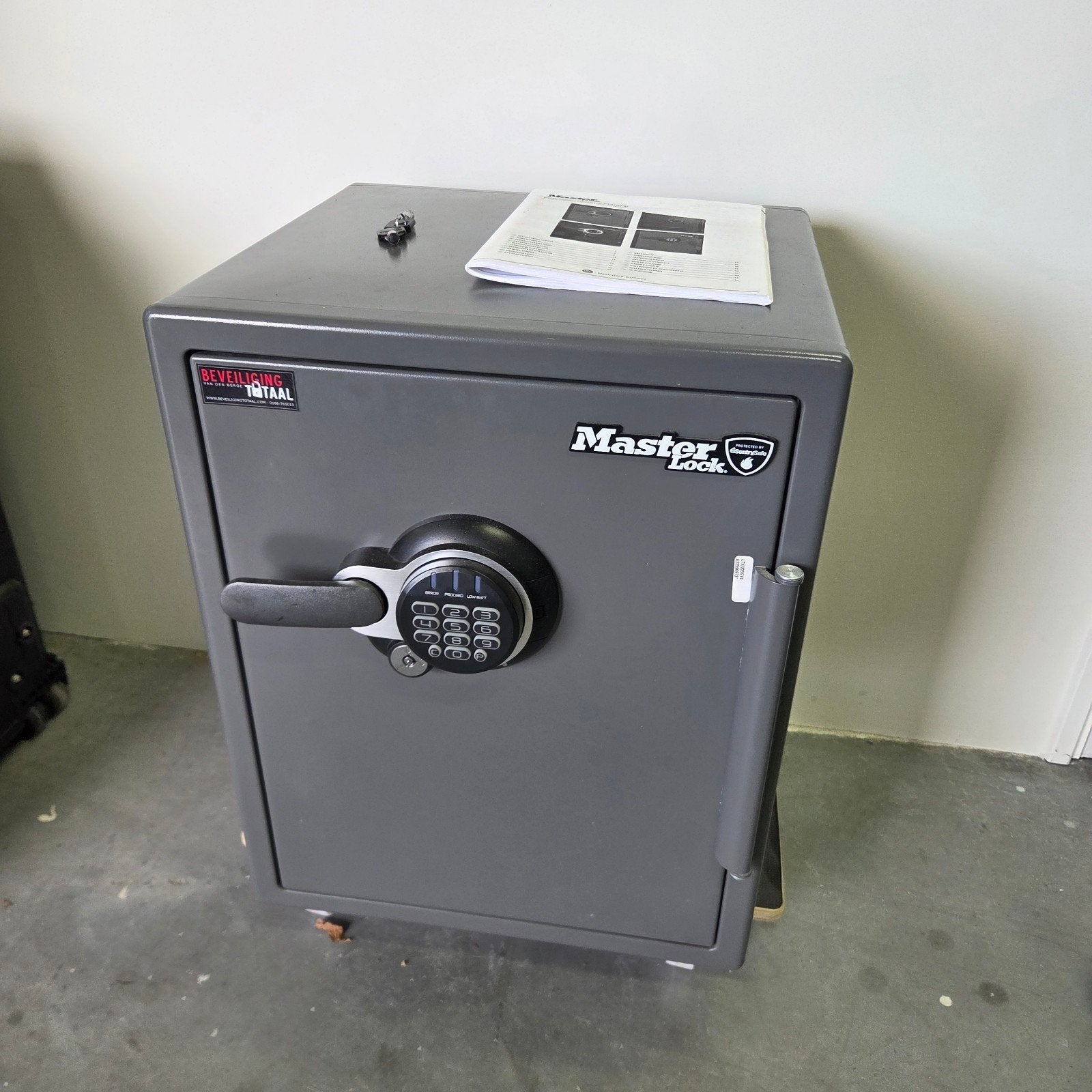 Masterlock LTW205GYC kluis master lock safe, Ophalen, Nieuw, Brandkast