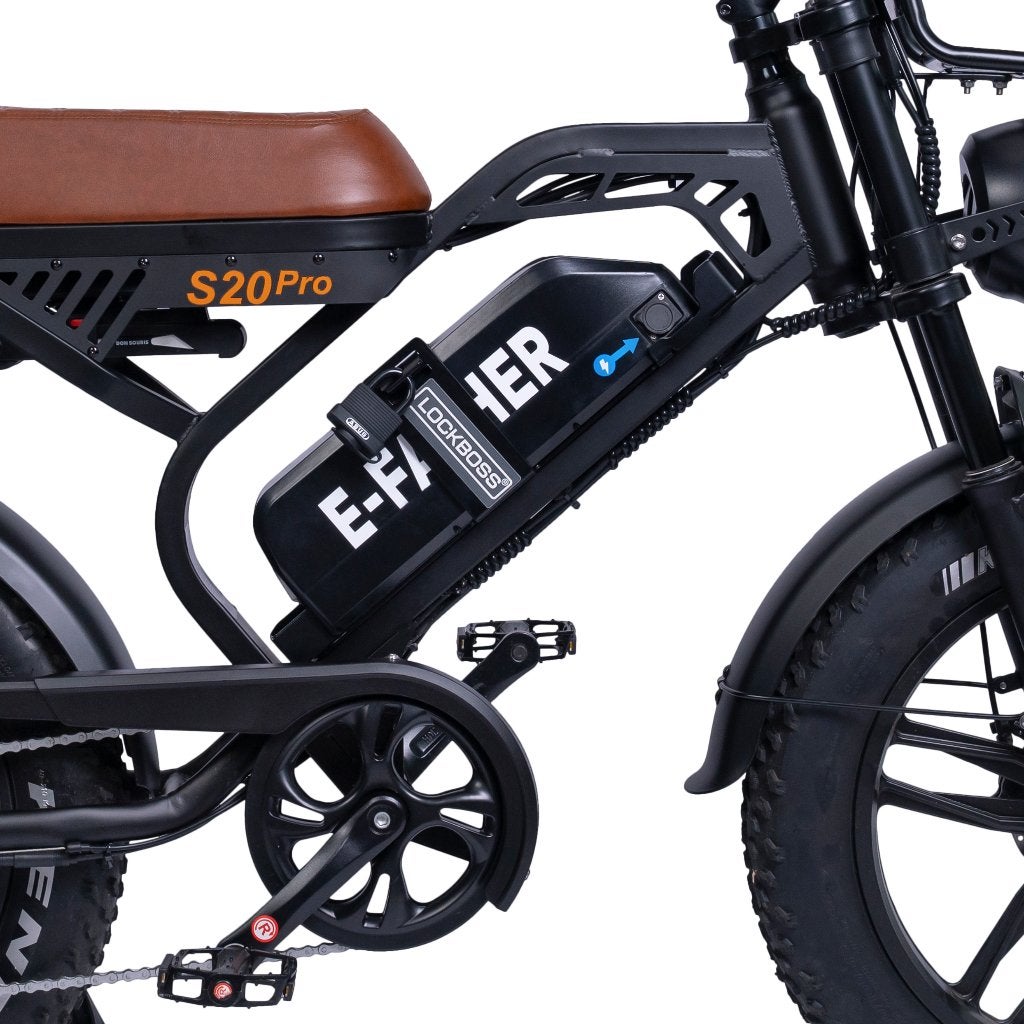 Lockboss Accuslot Fatbike V20Pro/V8/S20Pro/Crossboss, Verzenden, Nieuw, Beugelslot