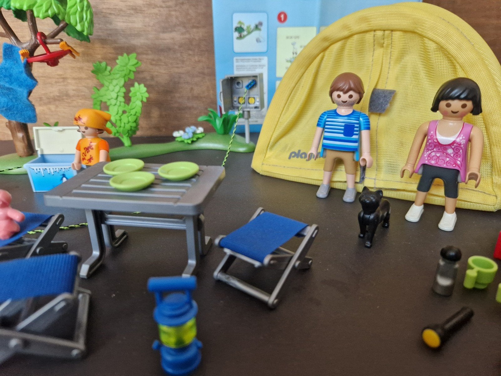 Playmobil 5435 - Kampeervakantie met tent, Ophalen, Gebruikt, Complete set