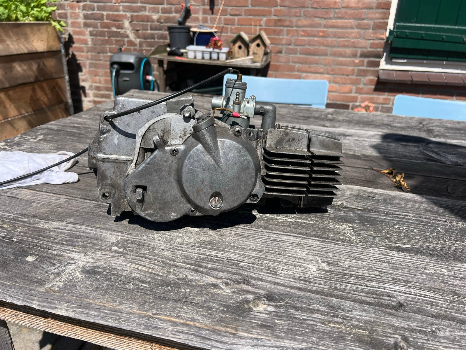 Puch Maxi E50 motorblok met carburateur en ontsteking, Ophalen, Gebruikt, Blok