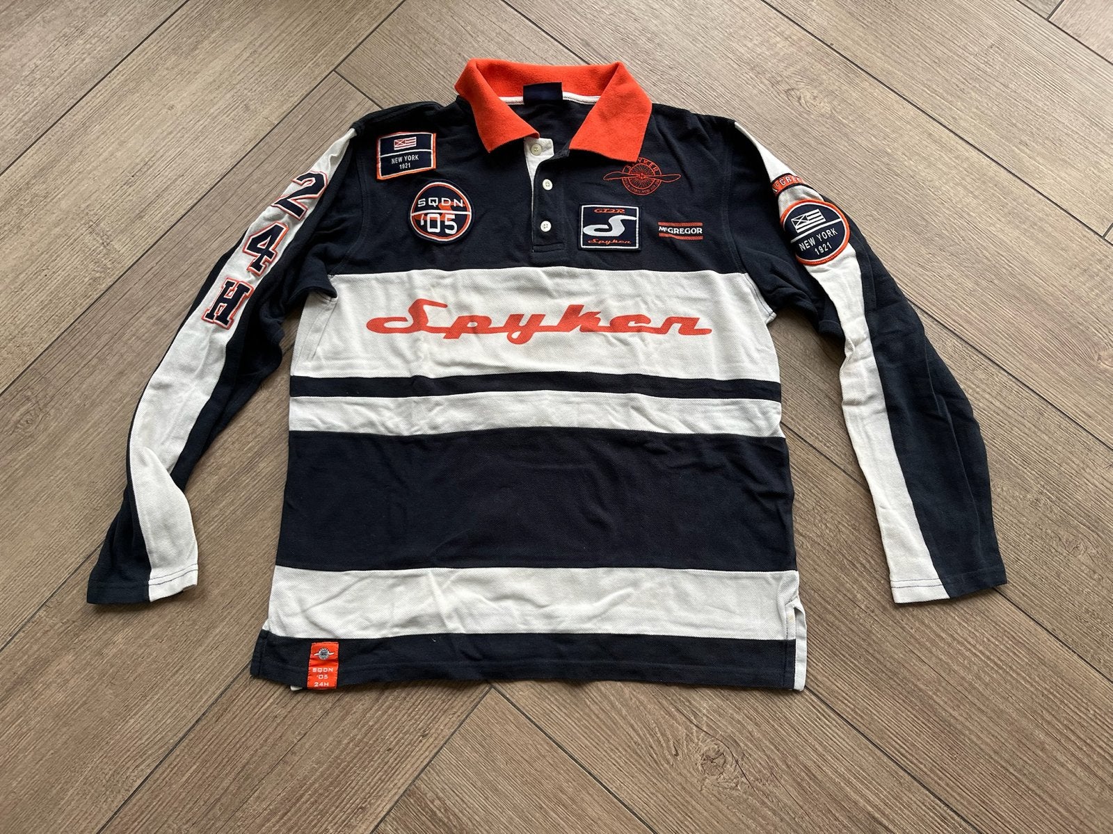 Gestreept McGregor polo Shirt Spyker maat M, Kleding | Heren, Ophalen of Verzenden, Gedragen