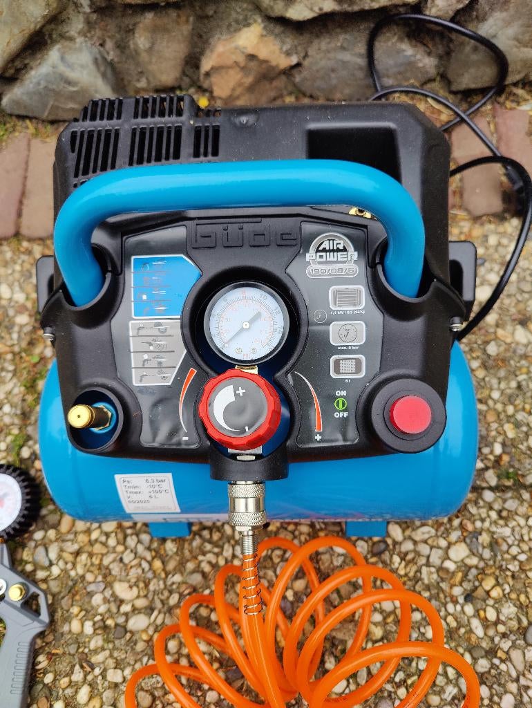 Gude compressor, Ophalen, 6 tot 10 bar, Zo goed als nieuw, Minder dan 200 liter/min