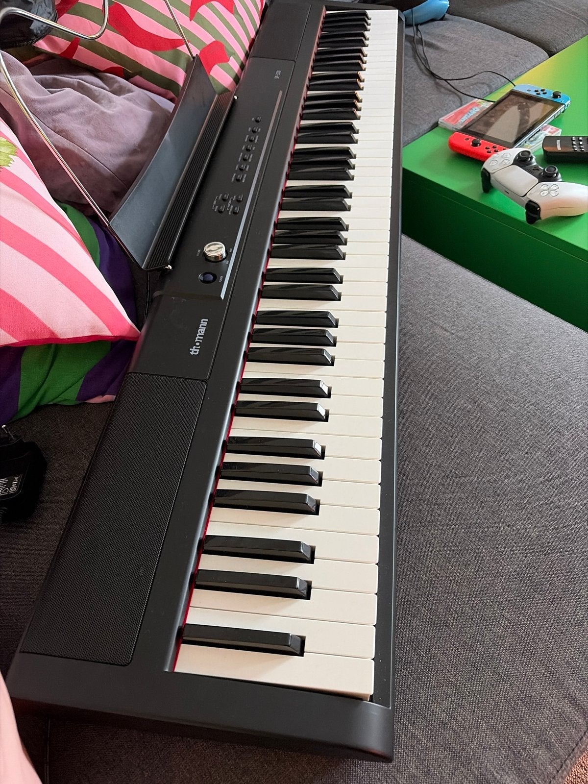 Thomann SP-320 Digitale Piano - Zo goed als nieuw, Ophalen, Zwart, Digitaal, Zo goed als nieuw