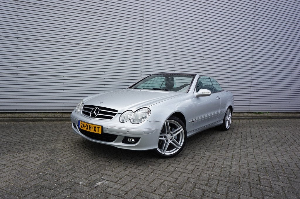 Mercedes-Benz CLK-Klasse Cabrio 200 K. Elegance AUTOMAAT - A, Auto's, Automaat, Achterwielaandrijving, Gebruikt, Cabriolet