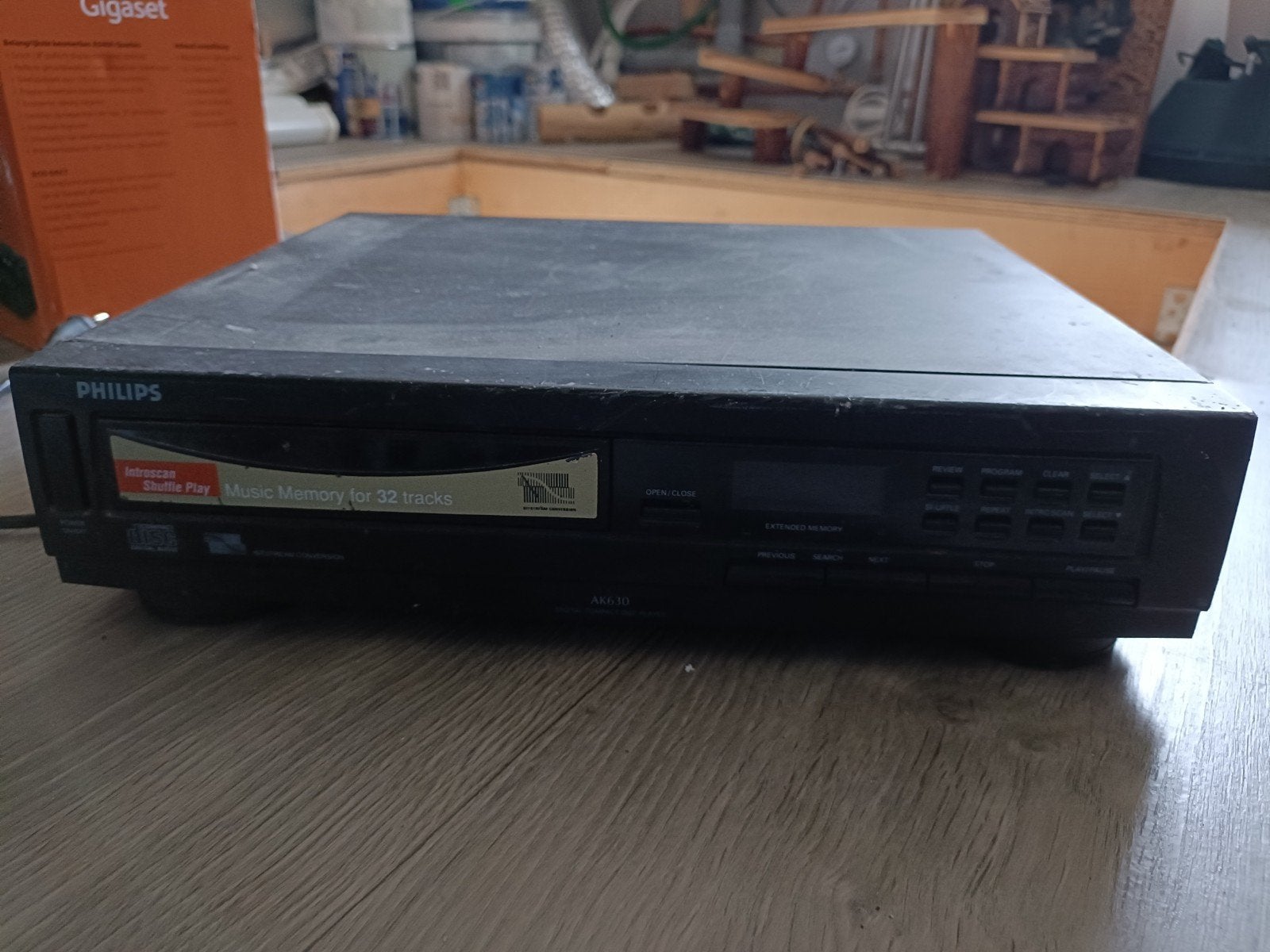 Philips AK630 CD-speler - Vintage Hifi (werking onbekend), Ophalen of Verzenden, Niet werkend, Philips