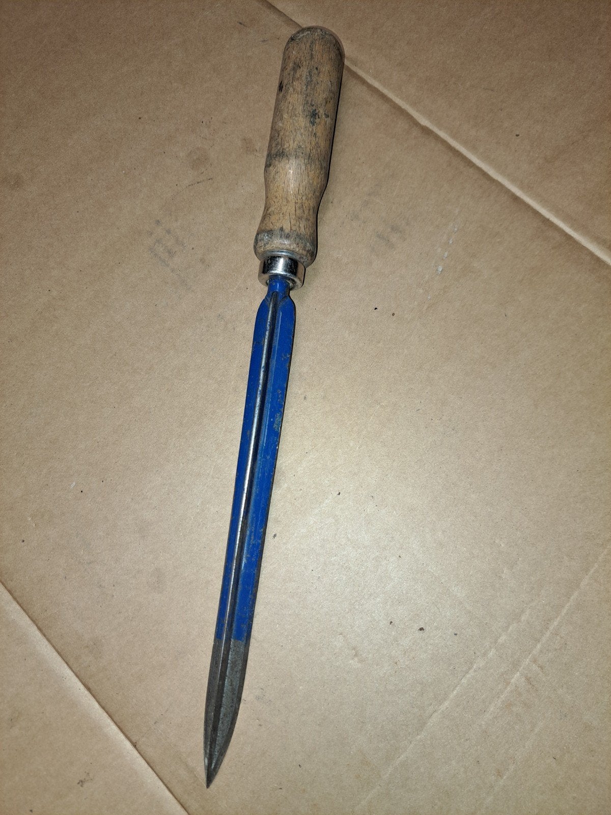 Schraapstaal Industriële Kwaliteit - 33 cm, Ophalen of Verzenden, Gebruikt, Overige typen