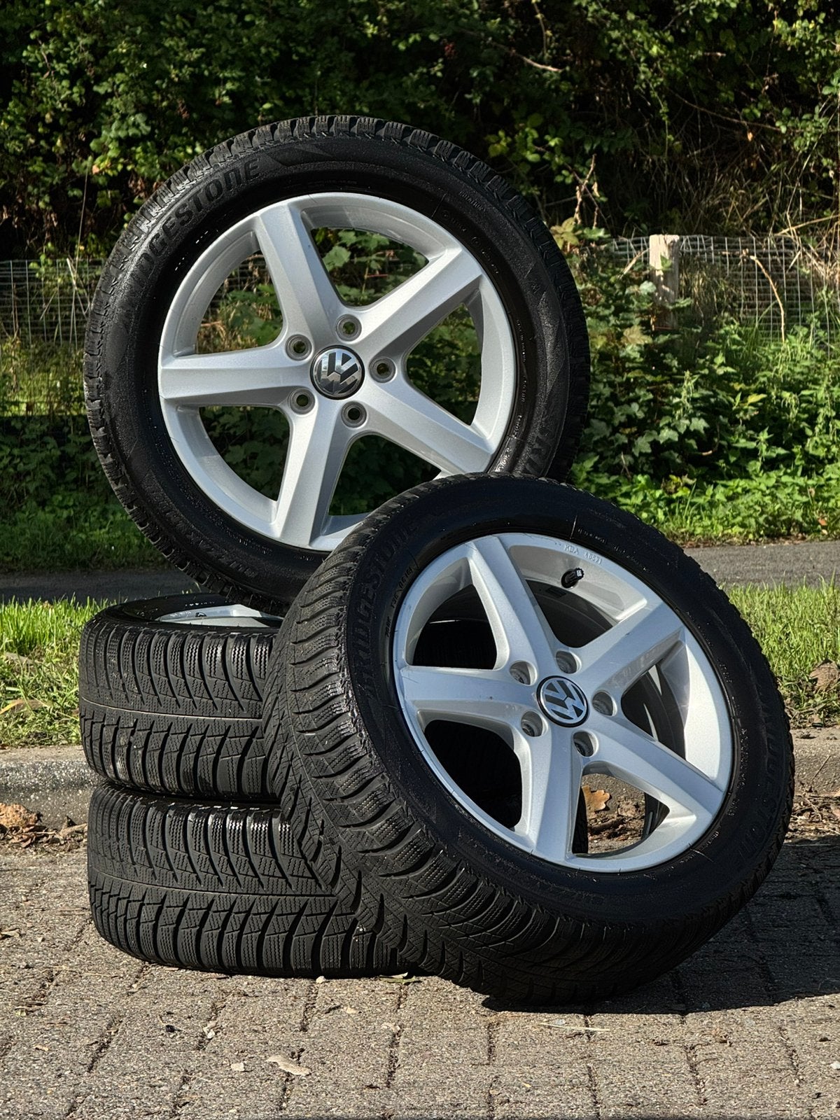 Volkswagen velgen 16 inch Golf Caddy Touran 5x112 Origineel, Auto-onderdelen, Ophalen, 16 inch, Banden en Velgen, Personenwagen